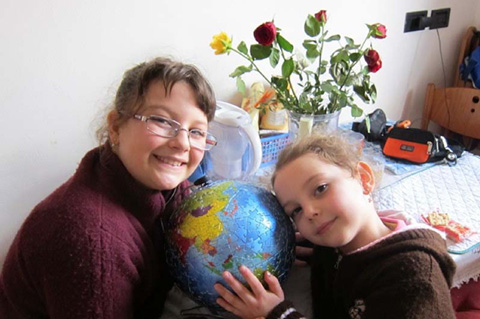 Figura 14 - Laura e Valeria, future cittadine del mondo.