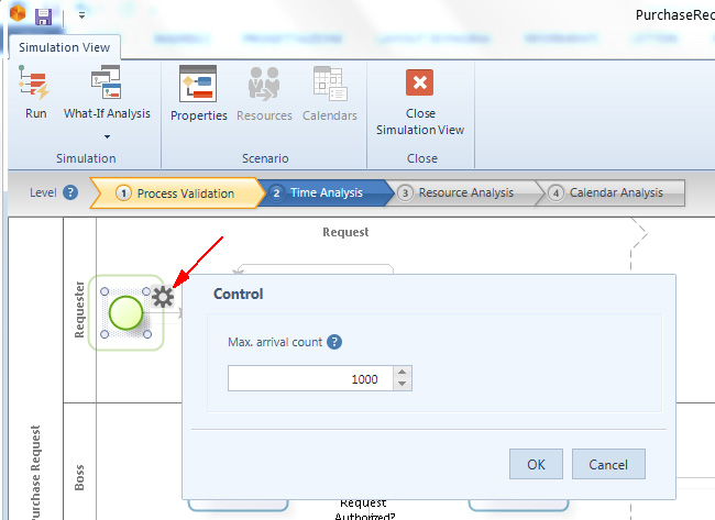 Figura 8 – Definizione del numero di istanze create.