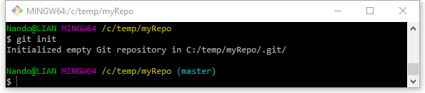 Figura 7 – Creiamo un nuovo repository.