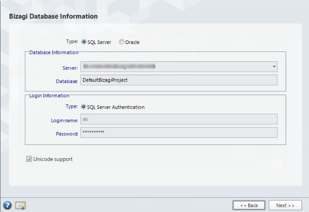 Figura 3 – Database Information.