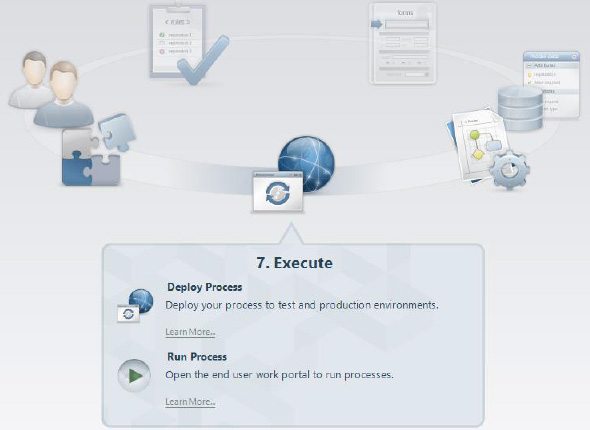Figura 49 – Vista Process Wizard: Execute.