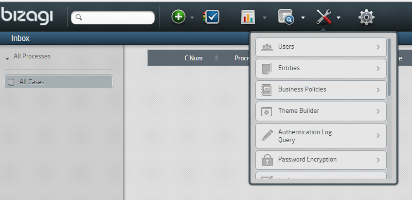 Figura 57 – Selezione menu Entities.
