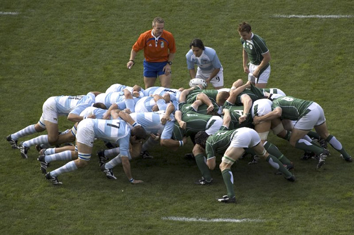 Figura 1 – Scrum è uno "sport di squadra".