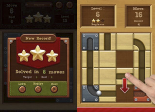 FIgura 2 – “Roll the ball” è un puzzle dove va creato un percorso tra due punti usando il ragionamento astratto.