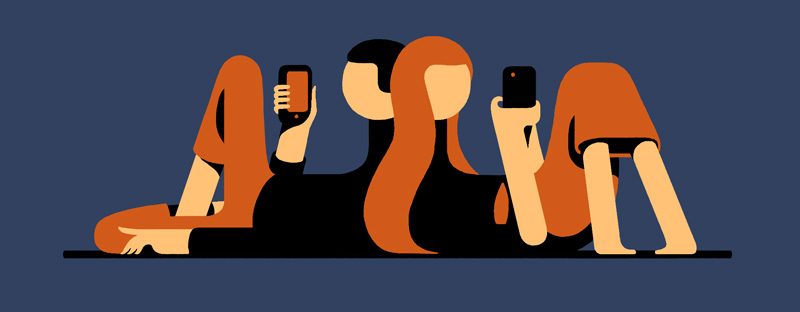 Figura 2 – Il 76% del tempo trascorso su Internet dai Millennials è costituito da accesso di tipo mobile, tramite smartphone o tablet.
