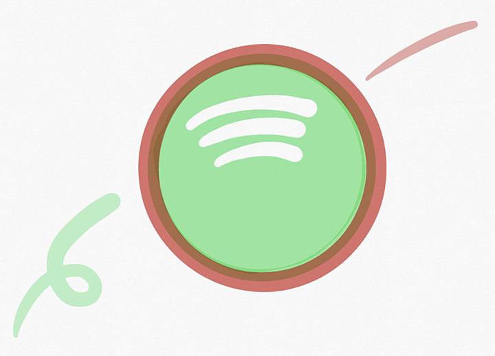 Figura 1 – Spotify è sicuramente un caso di successo. Ma che cosa è esattamente il “modello Spotify” di cui tanto si è parlato? (illustrazione dell’autore).