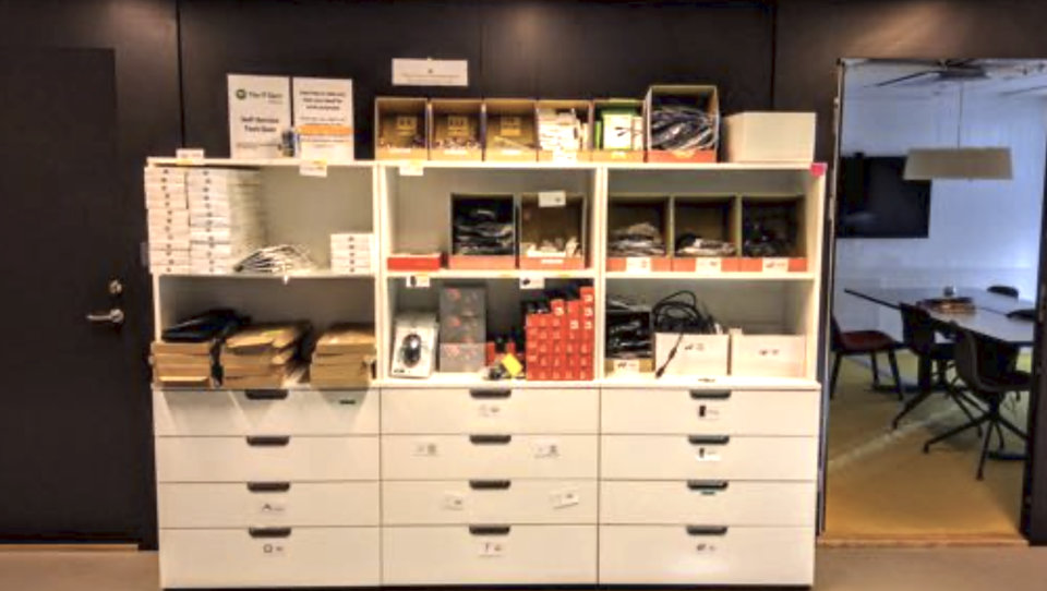 Figura 9 – Il materiale a disposizione di tutti senza necessità di autorizzazioni o ticket formali.
