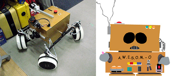 Figura 10 - Robotica spaziale in Giappone!