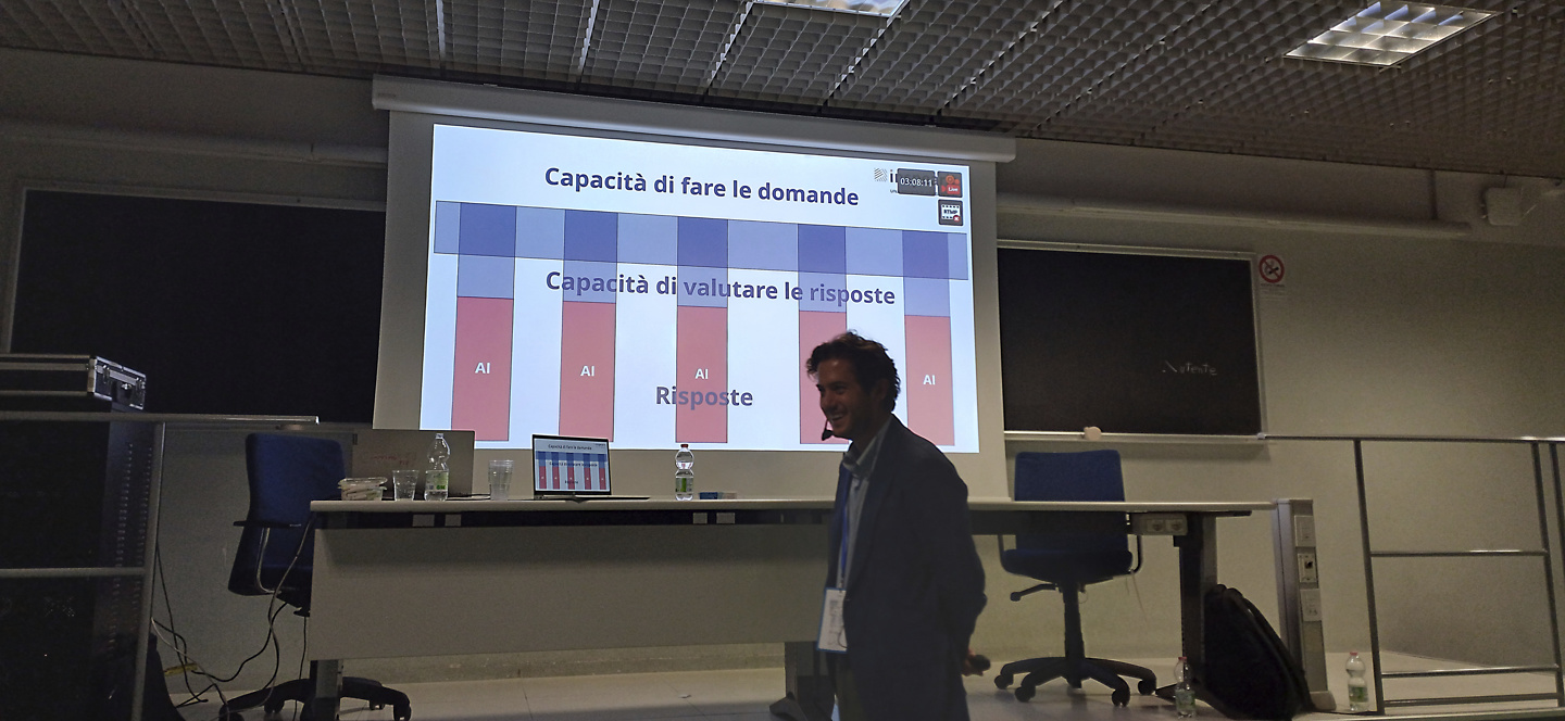 Figura 8 – Fare domande giuste e saper valutare le risposte diventerà la competenza richiesta nelle aziende che introdurranno significativamente l’Intelligenza Artificiale al loro interno.