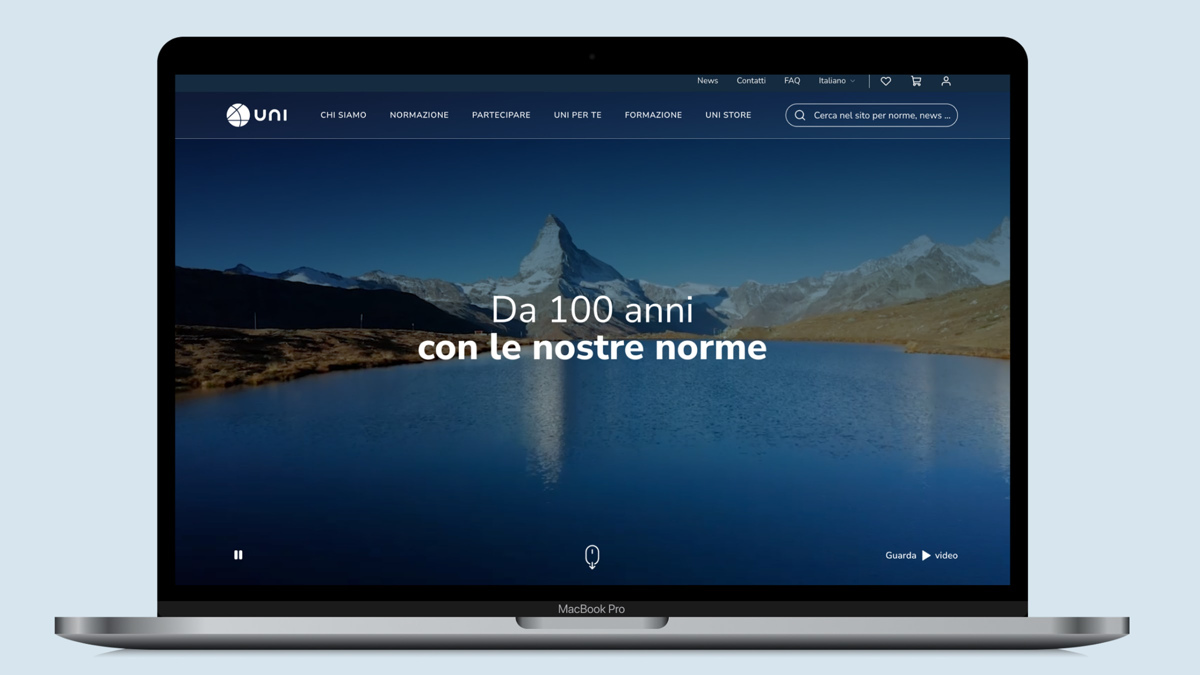 Figura 1 – Il sito uni.com